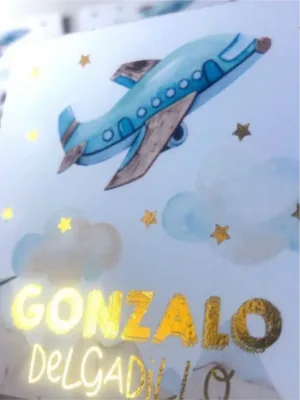 Etiquetas Grandes IMPRESIÓN A COLOR Y FOIL