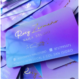 Tarjetas de Presentación con FOIL