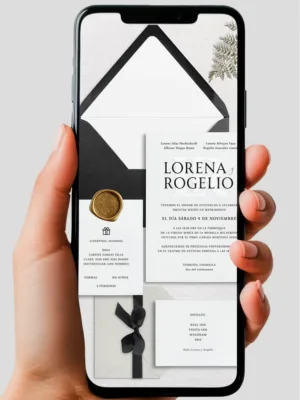 Invitación Digital para tu Boda
